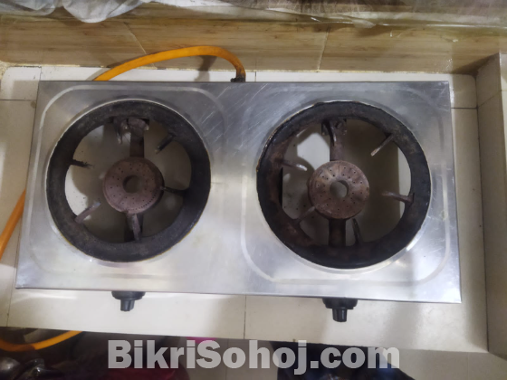 Gash er chula and regulator with pipe